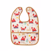 پیش بند نوزاد پارچه طرح دار