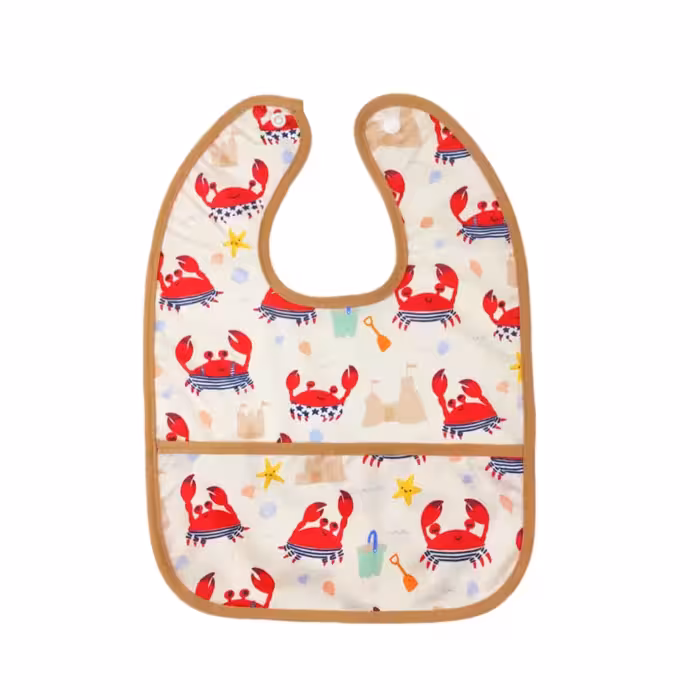 پیش بند نوزاد پارچه طرح دار