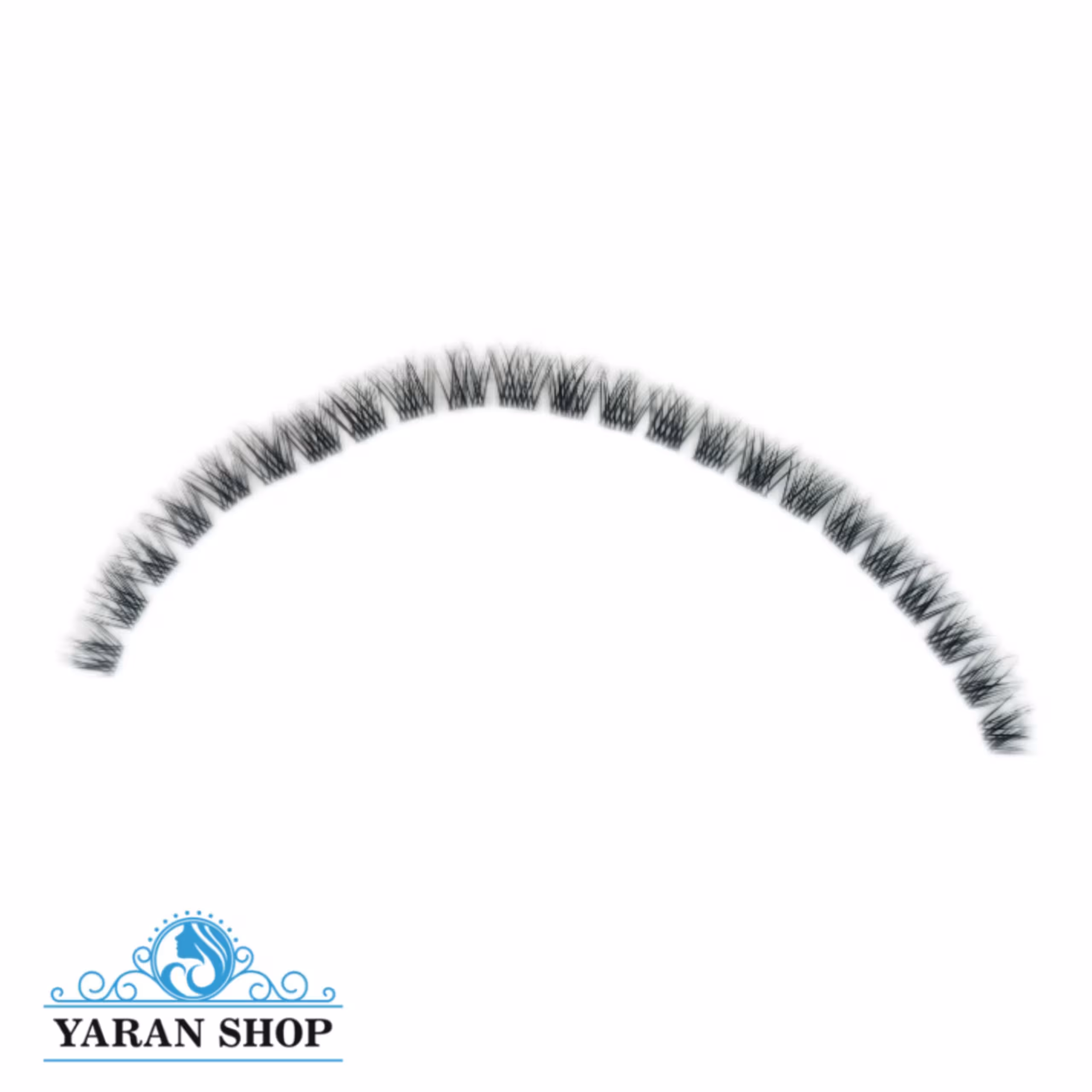 مژه فیشر ابریشمی فر D - سایز 12 میلی متر (شاخه ای)