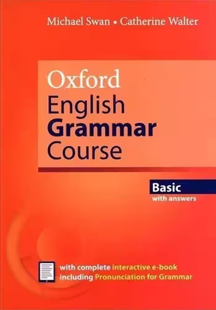آکسفورد انگلیش گرامر کورس بیسیک ویرایش جدید | کتاب انگلیسی Oxford English Grammar Course Basic Updated Edition