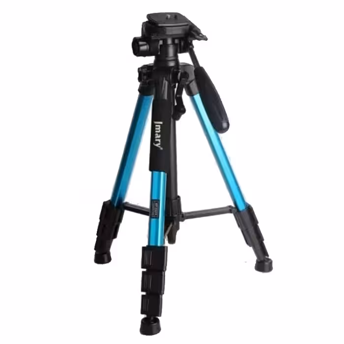 سه پایه دوربین جی ماری (Jmary KP-2234 Camera Tripod (Blue