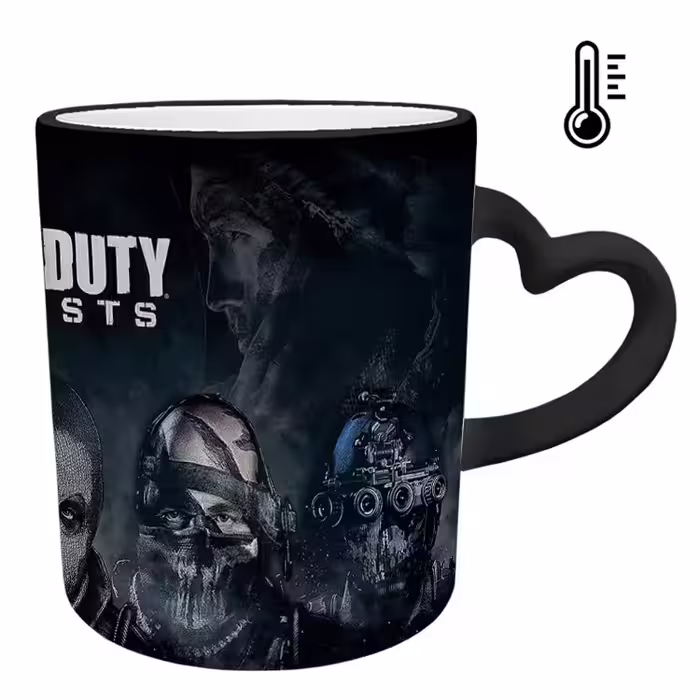 خرید ماگ-لیوان حرارتی  دسته ساده  بازی کال آف دیوتی call of duty کد 61