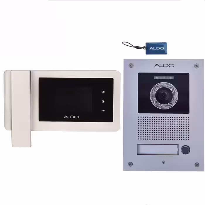 درب بازکن تصویری آلدو مدل 414m1card مجموعه دو عددی