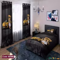 ست اتاق خواب پسرانه طرح تدی با شخصیت کد BD986