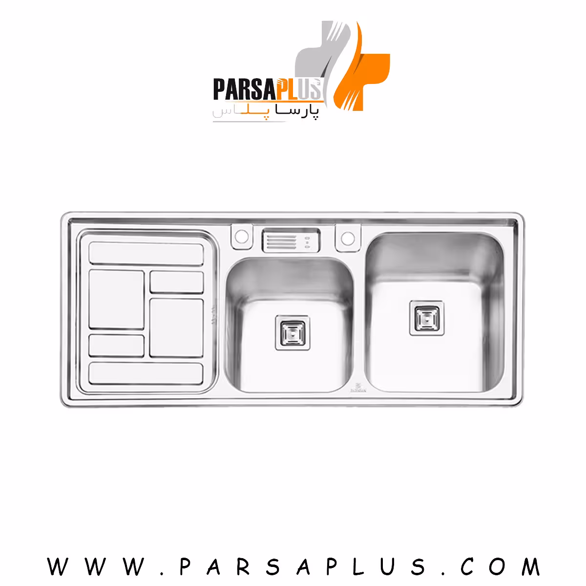 سینک پرنیان استیل Ps 1211 توکار