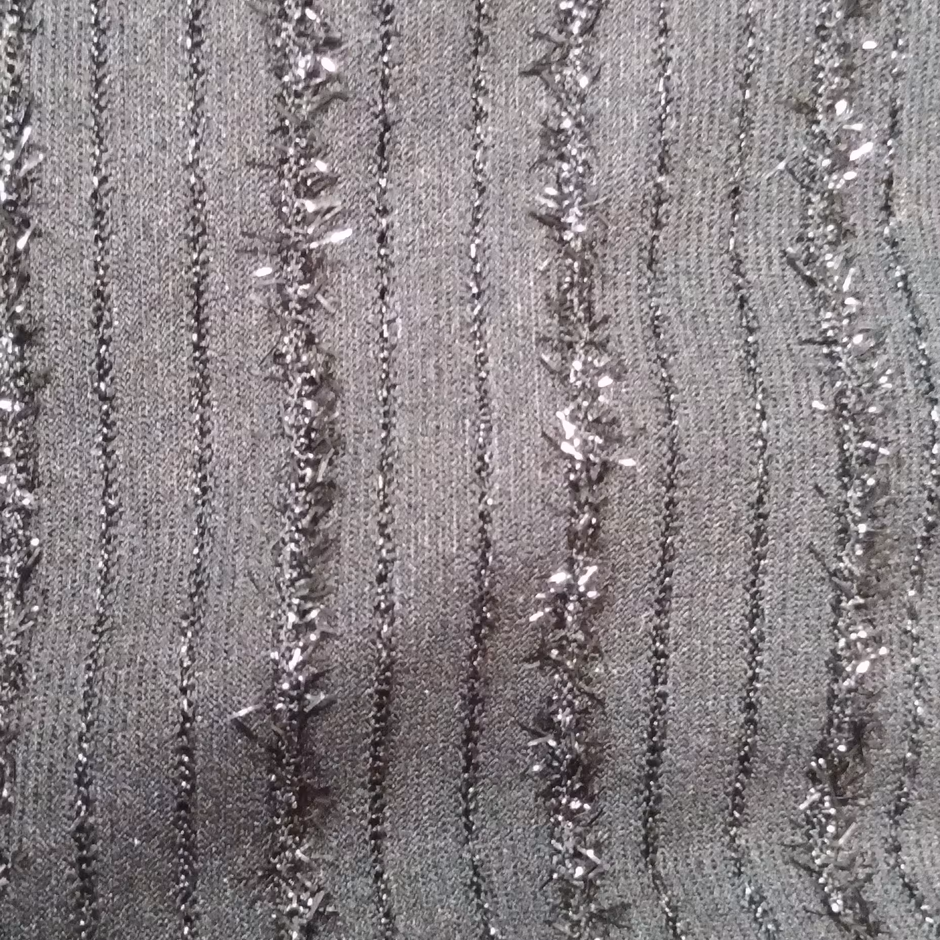 پارچه لمه خزدار مشکی 