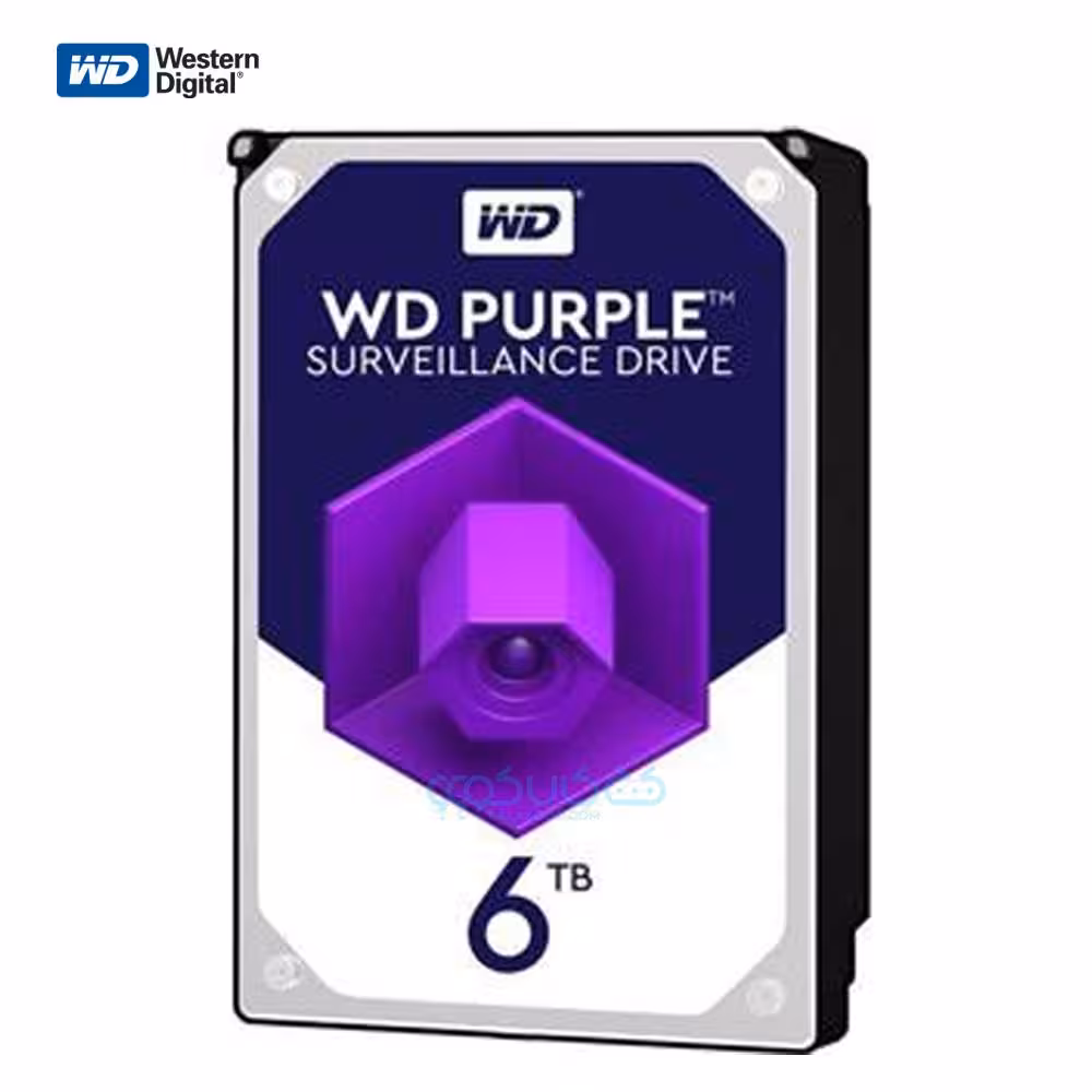 هارد اینترنال وسترن دیجیتال 6 ترابایت بنفش