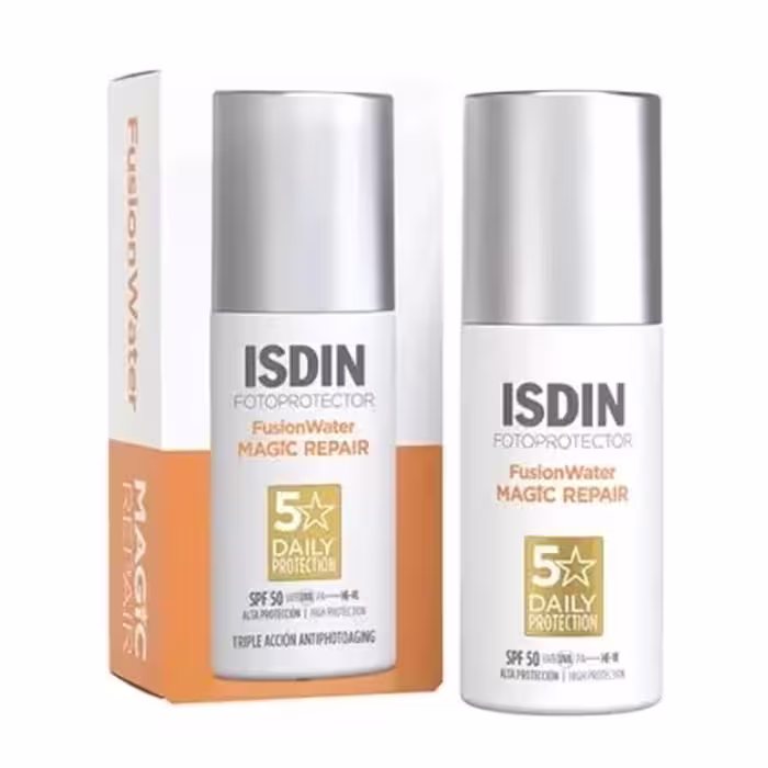 ضد آفتاب ترمیم کننده فیوژن واتر مجیک، بی رنگ، SPF 50، مدل Repair