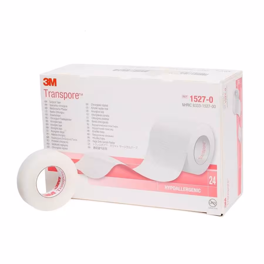 چسب ضدحساسیت 125 سانتی 3M مدل Transpore