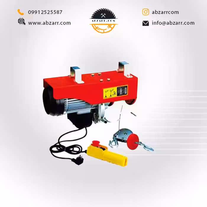 دستگاه بالابر برقی 1000 کیلویی 12 و 18 متری محک مدل PA 1000 A/12 (( اقساط یک ساله ))