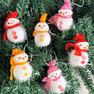 ریسه ادم برفی کریسمس کد 564