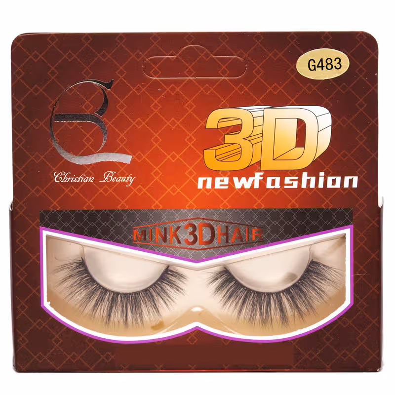 مژه مصنوعی کریستین بیوتی مدل G483