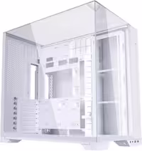 کیس LIAN LI O11 Vision Compact سفید Mid-Tower ATX آلومینیوم و شیشه حرارت‌دیده