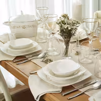 سرویس غذاخوری 12 نفره 60 پارچه برند Emsan ترکیه مدل Mimoza