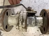 شیر توپی 1 اینچ دو تیکه  کلاس 600  STEM WCB SEAT WCB BALL WCB BODY WCB