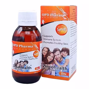 شربت زینکوهلث 120 میلی لیتر او پی دی فارما