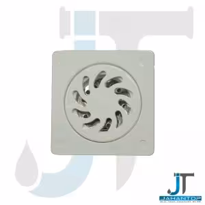 کفشور سفید آلومینیوم 10 سانت دریچه دار(سوسگیر)