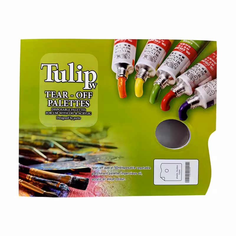 پالت کاغذی یکبار مصرف تولیپ