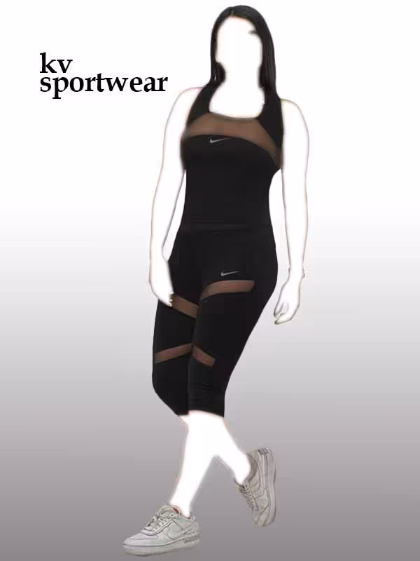 ست تاپ شلوارک ورزشی زنانه Nike کد 004