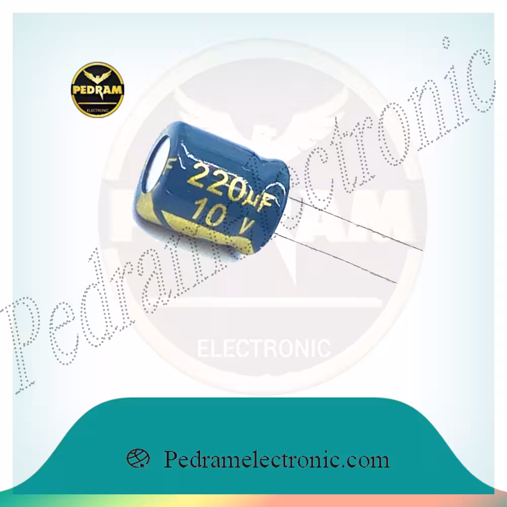 خازن 220MF 10V