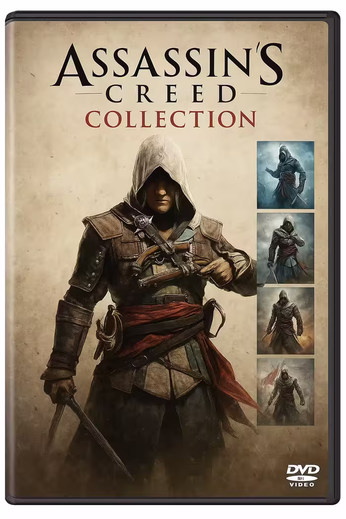 کالکشن بازی Assassin’s Creed برای کامپیوتر نسخه 5 DVD