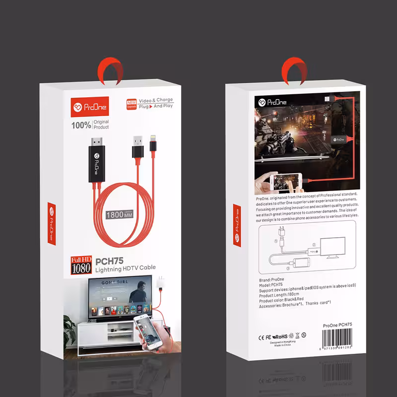 کابل تبدیل لایتنینگ به HDMI پرووان مدل PCH75
