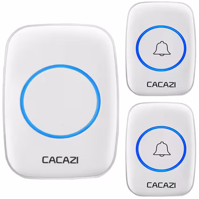 زنگ بی سیم کاکازی مدل A10-W مجموعه 3 عددی | چاوه