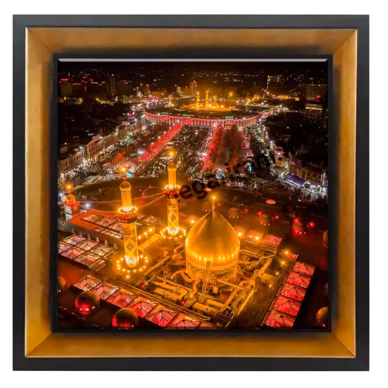 تابلو کاشی حرم حضرت ابوالفضل مدل 2X 19