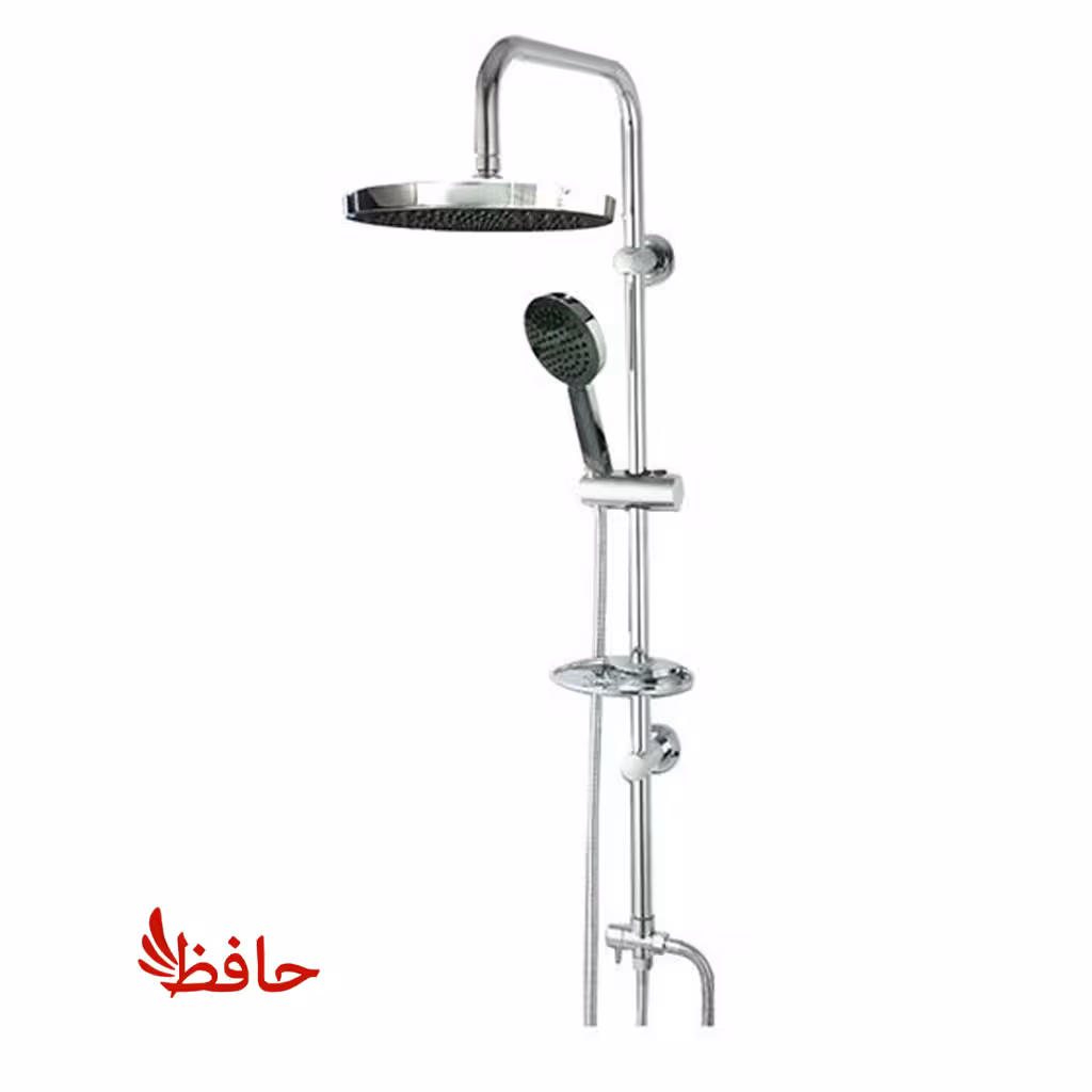 علم دوش دوکاره راسان مدل لمور تنسو کروم