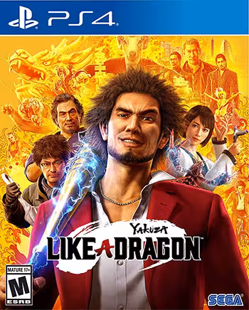 بازی پلی استیشن 4 نسخه رایتی نسخه هکشده بازی Yakuza Like A Dragon ps4