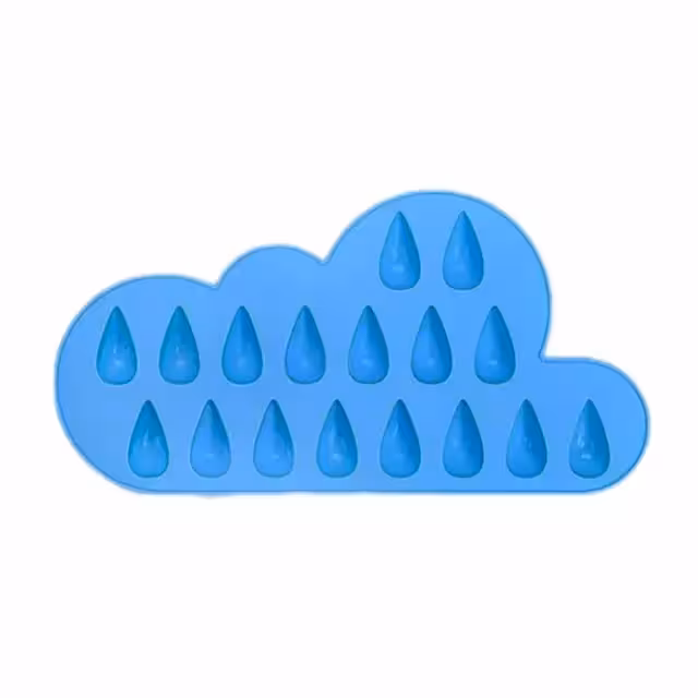 قالب سیلیکون پاستیل طرح قطره