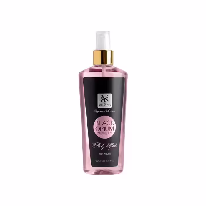 بادی اسپلش زنانه بلک اپیوم شمیاس SHAMYAS BLACK OPIUM 250 ML