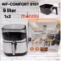 سرخ‌کن 9 لیتری وای‌فای مونتینی 8101 | خرید سرخ‌کن هوشمند Montini