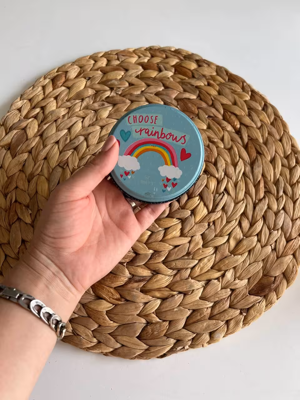 قوطی فلزی فانتزی سایز هفت کد 32