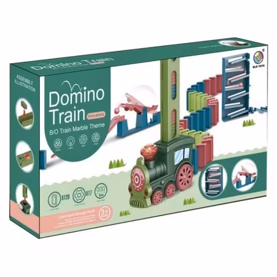 بازی فکری داوین مدل Domino Train DT01