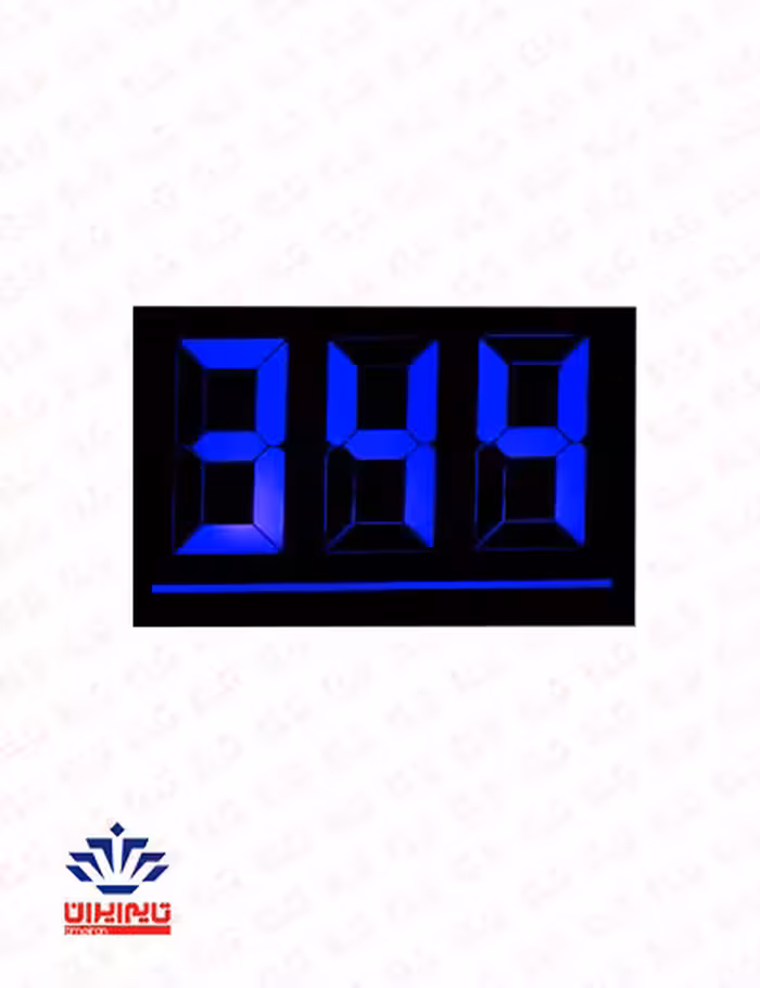 نمایش دهنده شماره پلاک دیجیتال تایم ایران مدل 3LED