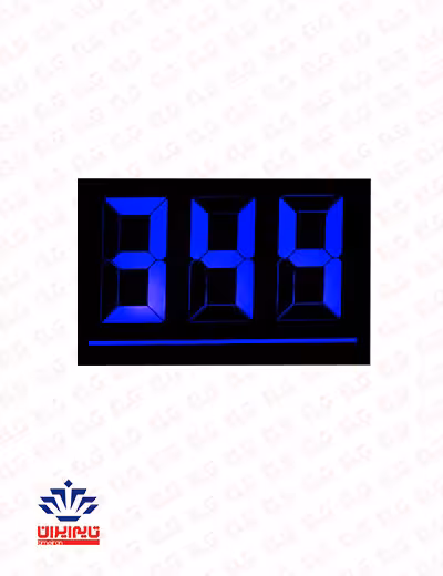 نمایش دهنده شماره پلاک دیجیتال تایم ایران مدل 3LED