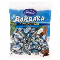 شکلات نارگیلی مینی باربارا دو سر پیچ – 1000 گرم