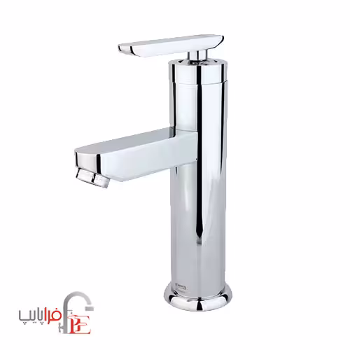 شیر روشویی راسان مدل فلورا کروم