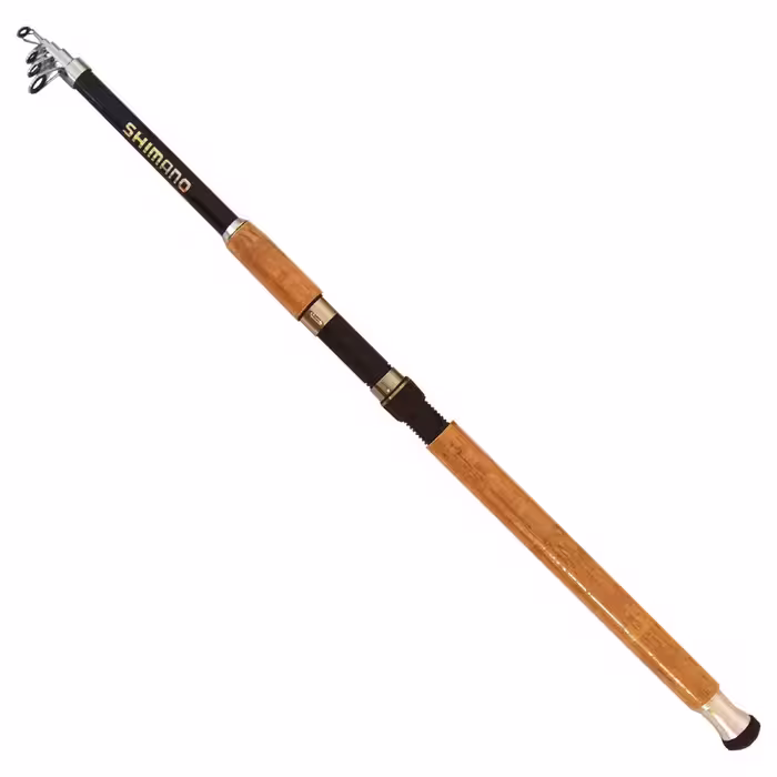 چوب ماهیگیری بندائو SHIMANO استیل 2.40 متری