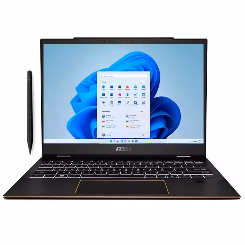 لپ تاپ 13.3 اینچی ام اس آی مدل Summit E13 AI Evo A1M Core Ultra 7 16GB 1TB SSD Intel Arc