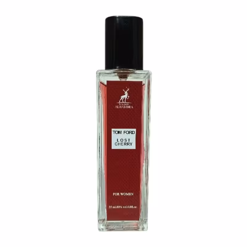 عطر جیبی الحمبرا مدل لاست چری حجم 35 میلی‌لیتر
