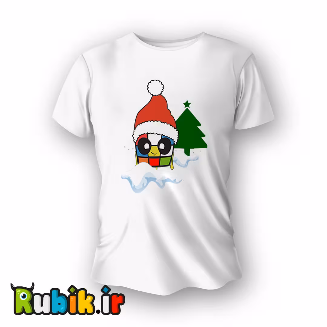 تیشرت روبیکی طرح کریسمسی