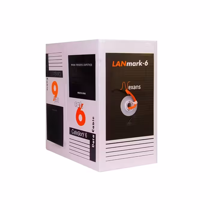کابل شبکه Nexans Cat6 UTP CCA | نگزنس آلومینیوم 45