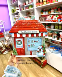 قوطی فلزی نانوایی کریسمس