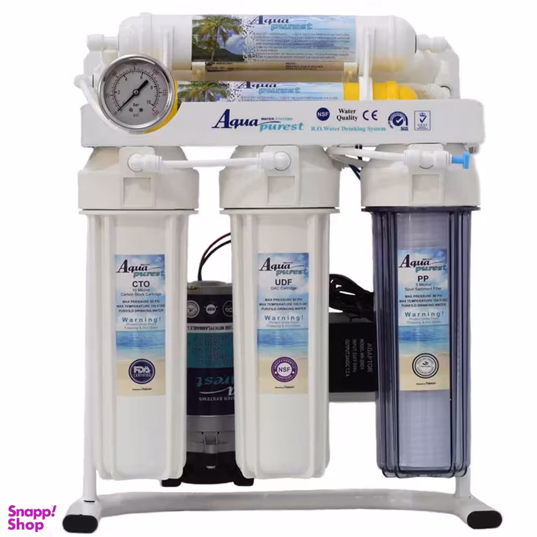 دستگاه تصفیه کننده آب آکوا پیورست مدل sw600 به همراه 4 فیلتر