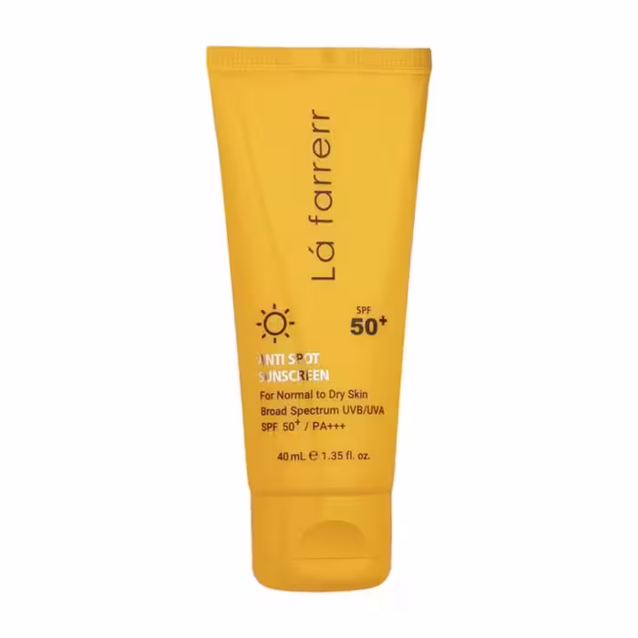 کرم ضد آفتاب پوست نرمال تا خشک SPF50 لافارر Lafarrerr SPF50 Sunscreen Normal to Dry