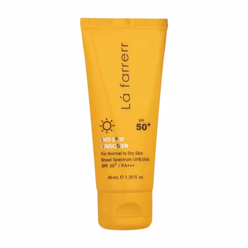کرم ضد آفتاب پوست نرمال تا خشک SPF50 لافارر Lafarrerr SPF50 Sunscreen Normal to Dry