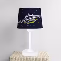 آباژور اتاق کودک طرح سفینه کد A4065