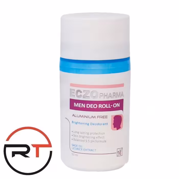 رول ضد تعریق فاقد آلومینیوم مردانه اگزو فارما مای 50 میلی